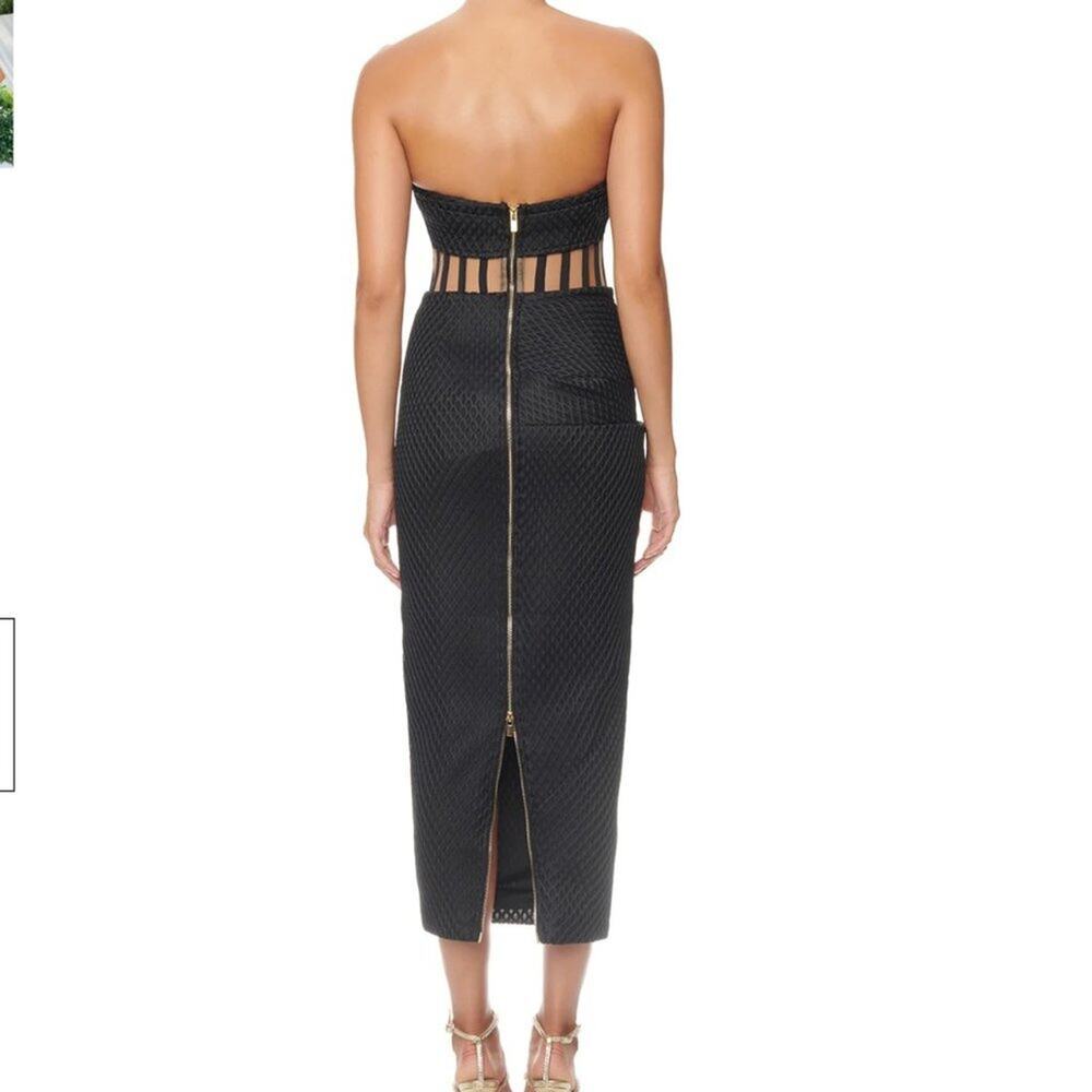 NWT Eliya The Label Zariah Dress Black size XL - Picture 5 of 5